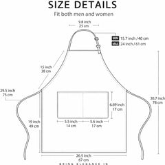 Personalised Premium Pink Apron with Embroidered Name Made to Order Cooking Gift